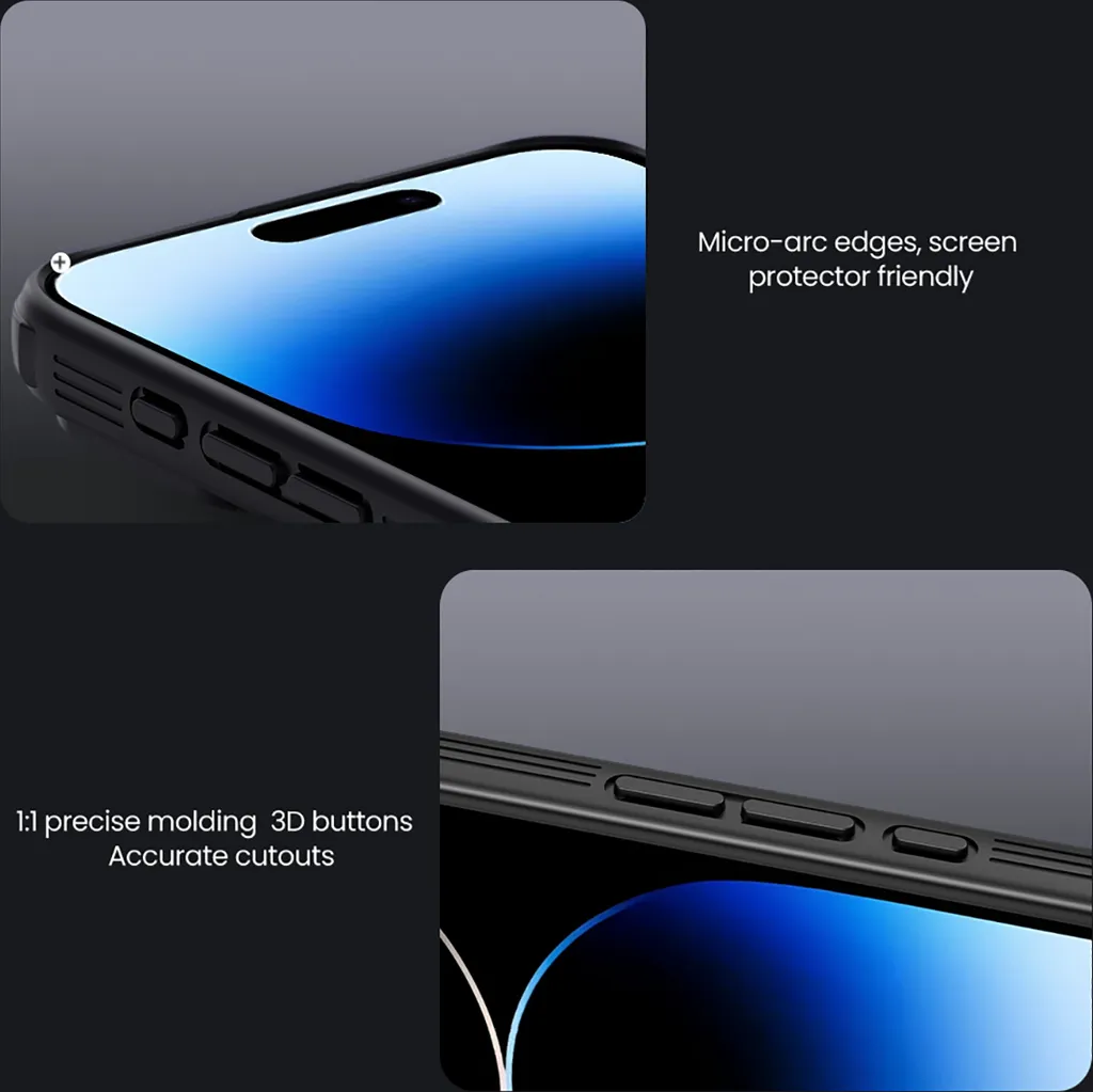 Custodia Nillkin CamShield Pro iPhone 16 Pro Nero - Protezione Fotocamera - 21