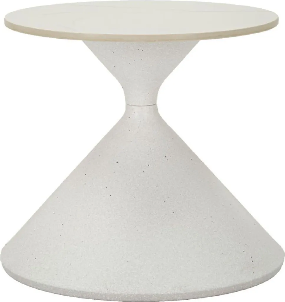 Meuble d'Appoint Blanc Ø 42 cm - Gagnez de la Place avec Élégance
