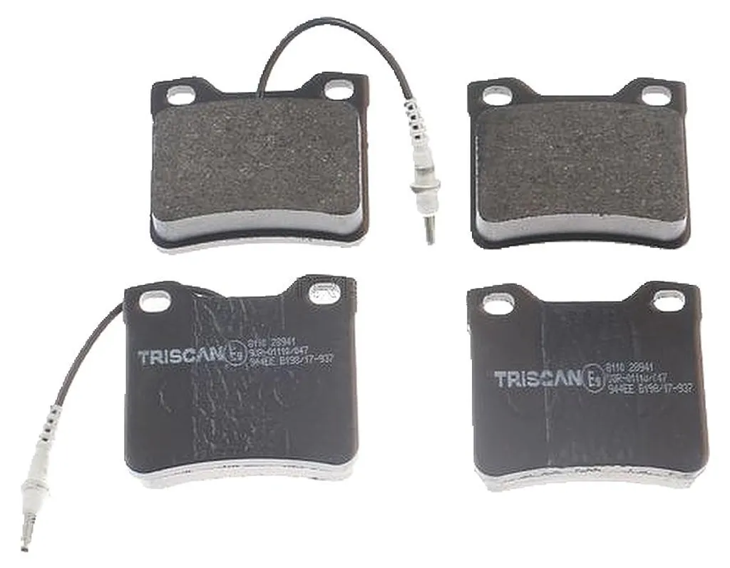 Plaquettes de frein TRISCAN 17mm pour PEUGEOT 605 - Qualité IAM Premium