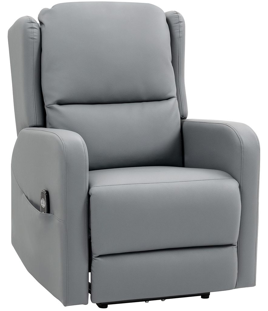 HOMCOM Relax fauteuil, elektrisch tv-stoel met 3D Productafbeelding 