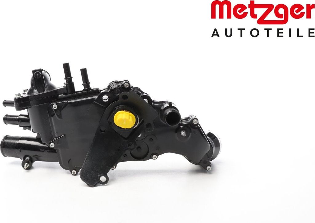 METZGER Thermostatgehäuse Kühlmittelreglergehäuse 4010283 passend für PEUGEOT 306 Schrägheck (7A, 7C, N3, N5)