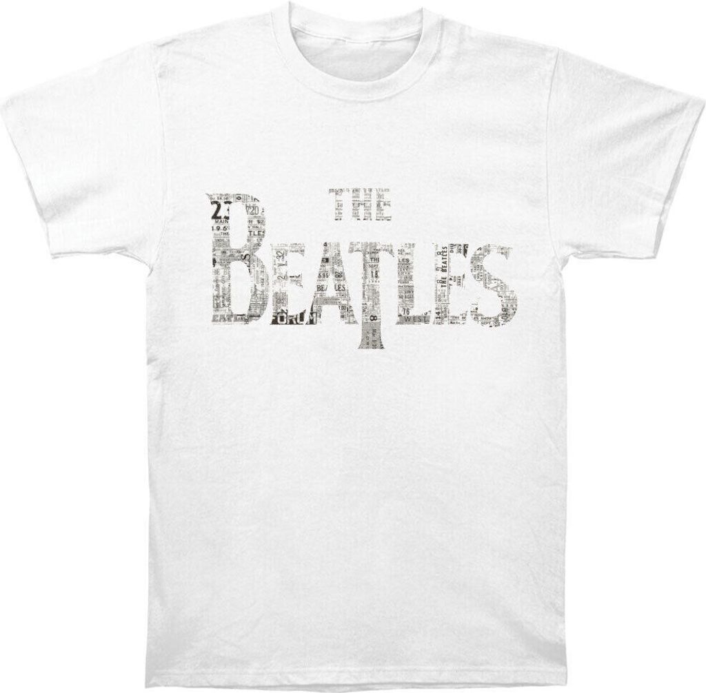 The Beatles - T-Shirt für Herren/Damen Uni RO330 (XXL) (Weiß)
