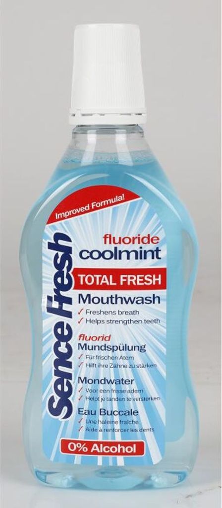 12x Sence Fresh Collutorio 500ml Menta Risciacquo Alito Immagine del prodotto 