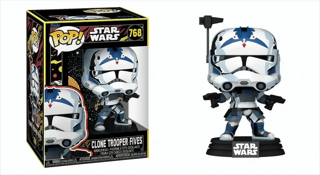 Figurine Star Wars Fives #768 Retro Funko Pop pour Collectionneur Exigeant