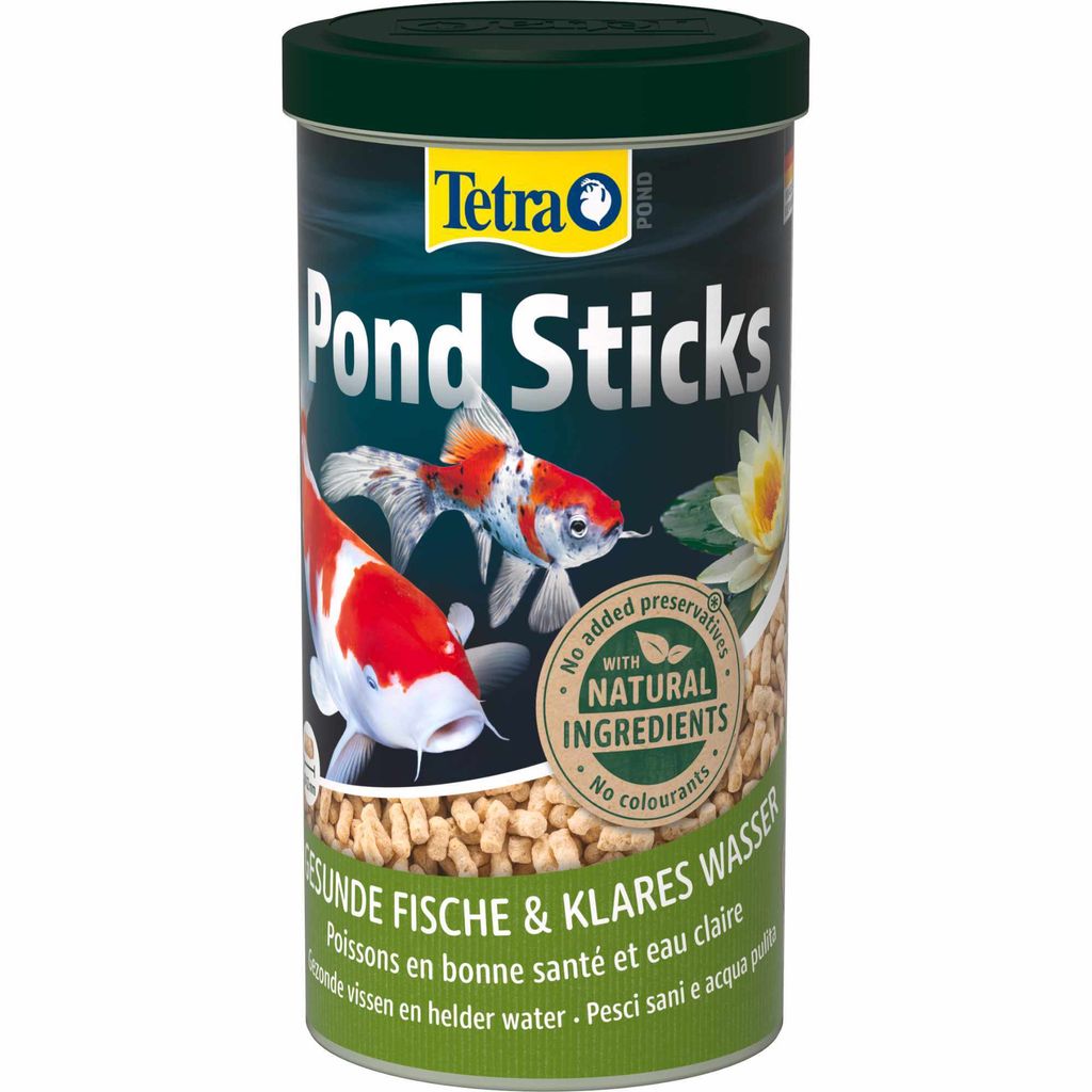 Kerbl Tetrapond Sticks 1 L: Alimento para peces de estanque Imagen del producto 