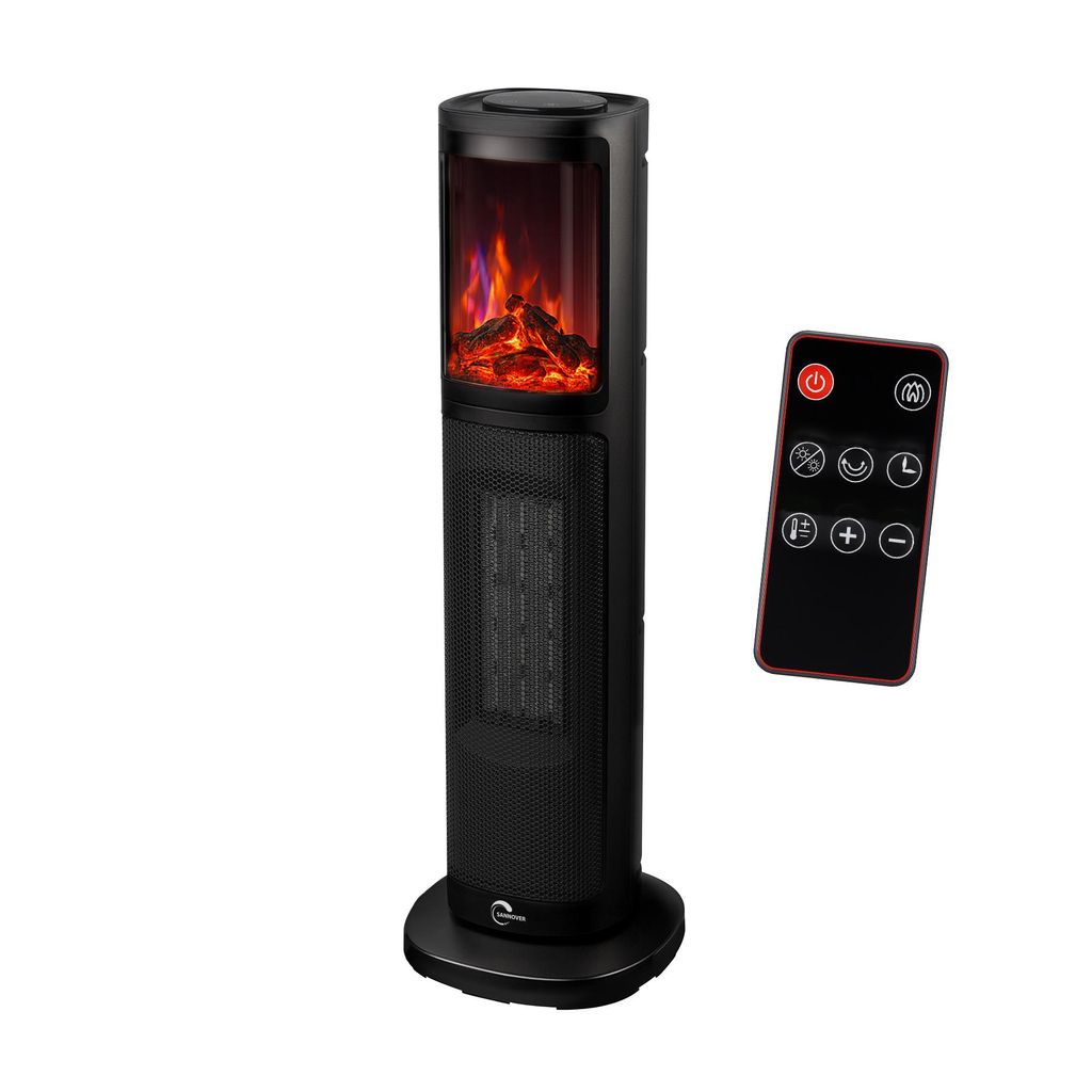 Elektro-Heizlüfter Lizeo 2000 W Schwarz Sannover