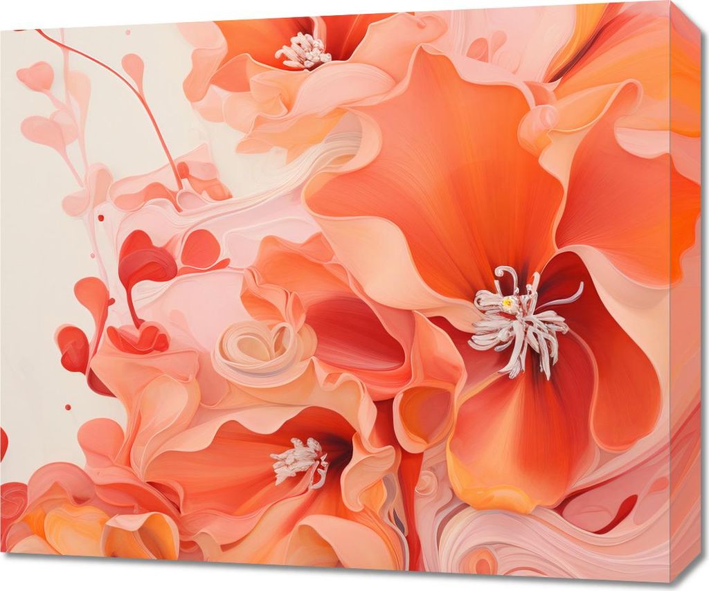 Bild 60x50cm Fließende Leidenschaft