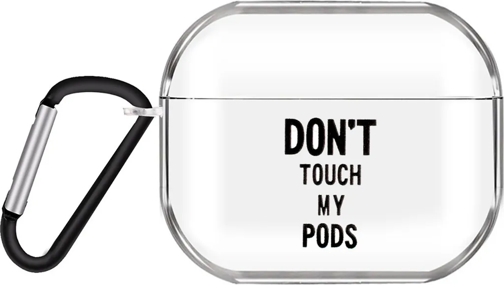 Custodia AirPods Pro Trasparente con Grafiche Cartoon - Design Slim