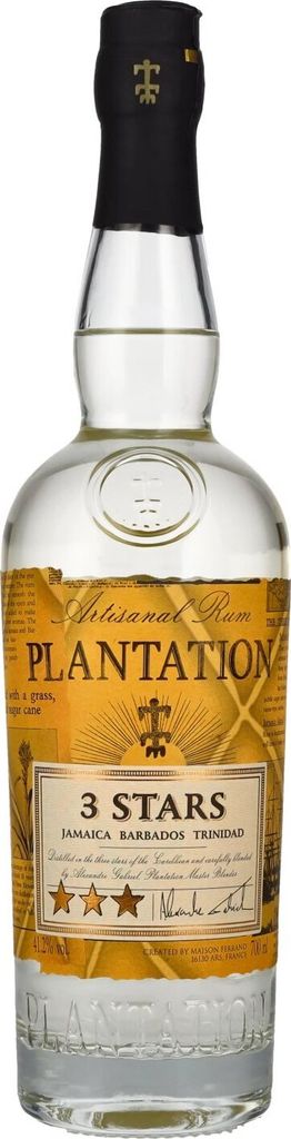 Plantation 3 STARS Artisanal Rum 41,2% obj. 0,7l Obrázok produktu 