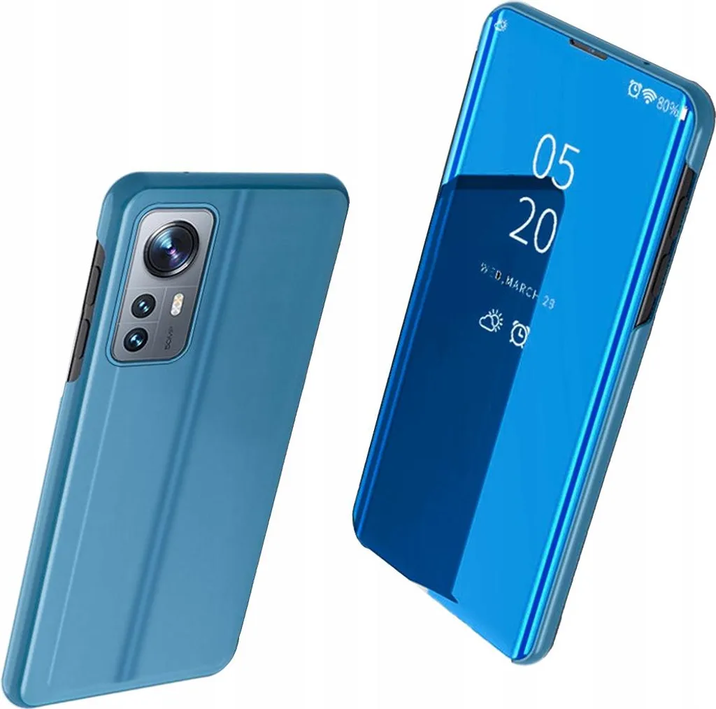 Custodia Clear View Blu per Xiaomi 12 Lite - Protezione Elegante e Funzionale KP24632