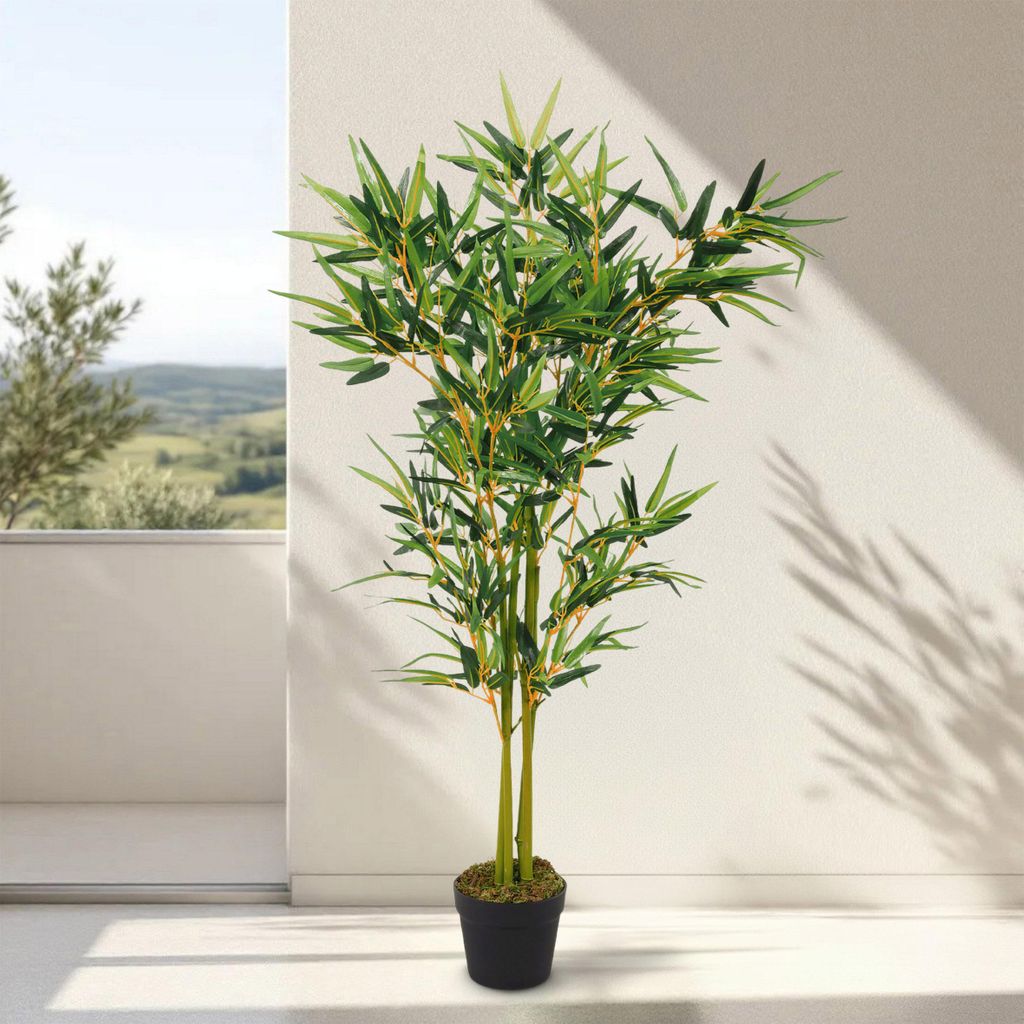 Deko Pflanze 115cm - Modell: Bambus