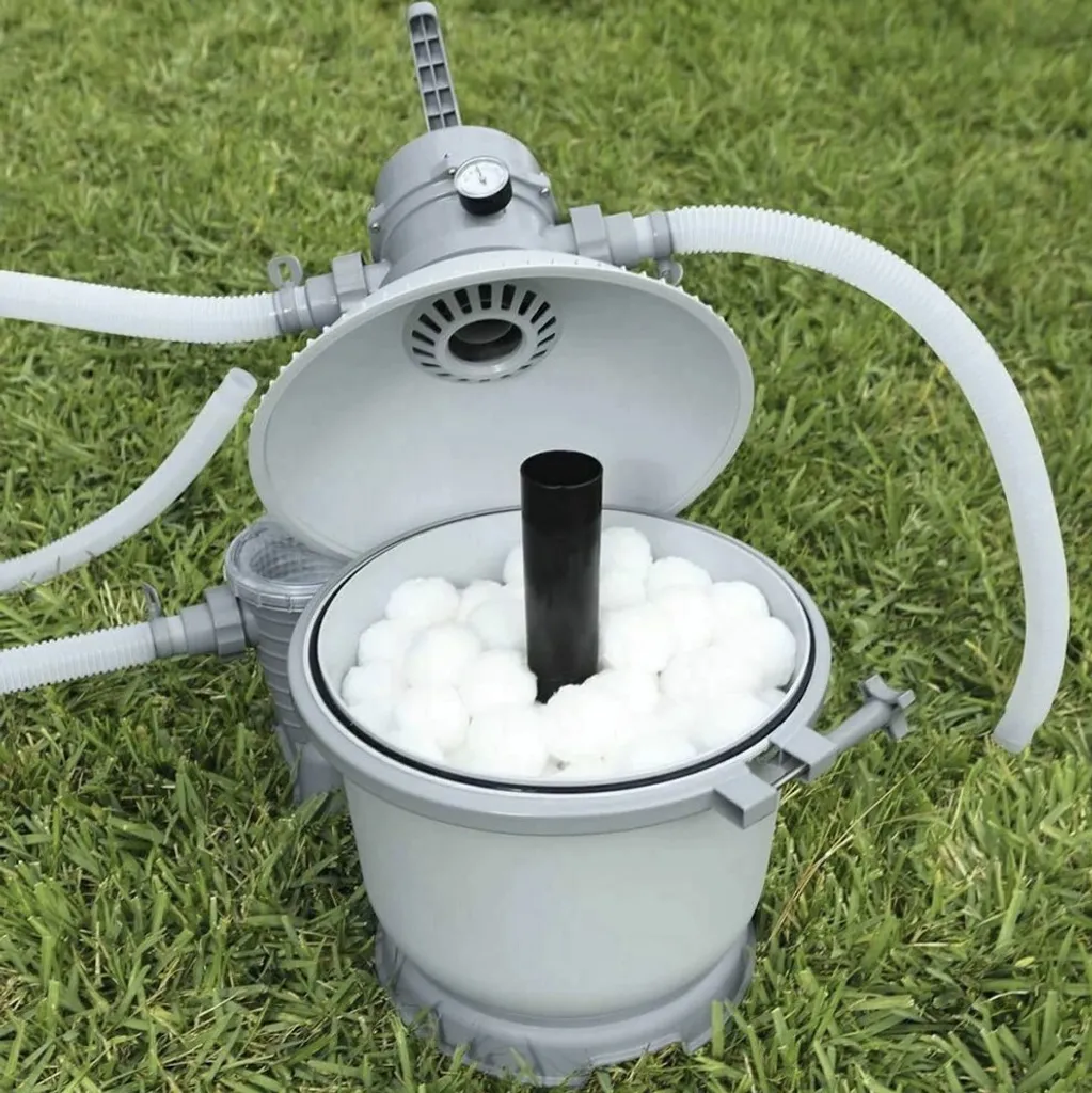 VAZILLIO 1500g Sfera Filtrante per Piscina Equivalente a 55 kg di
