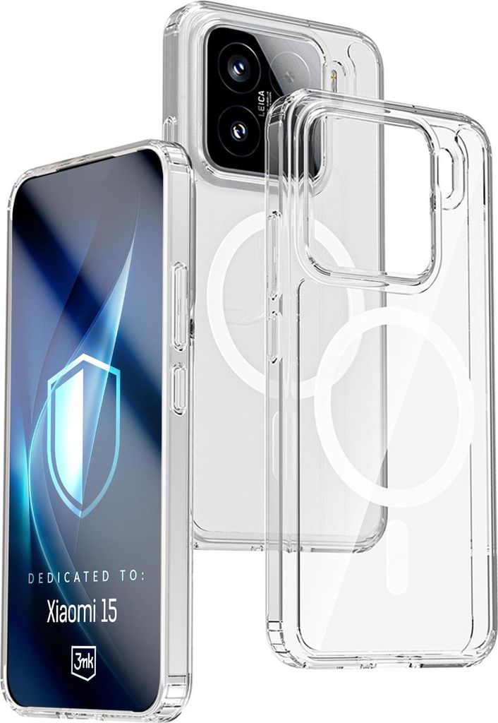3MK Armor MagCase Xiaomi 15 MagSafe clear