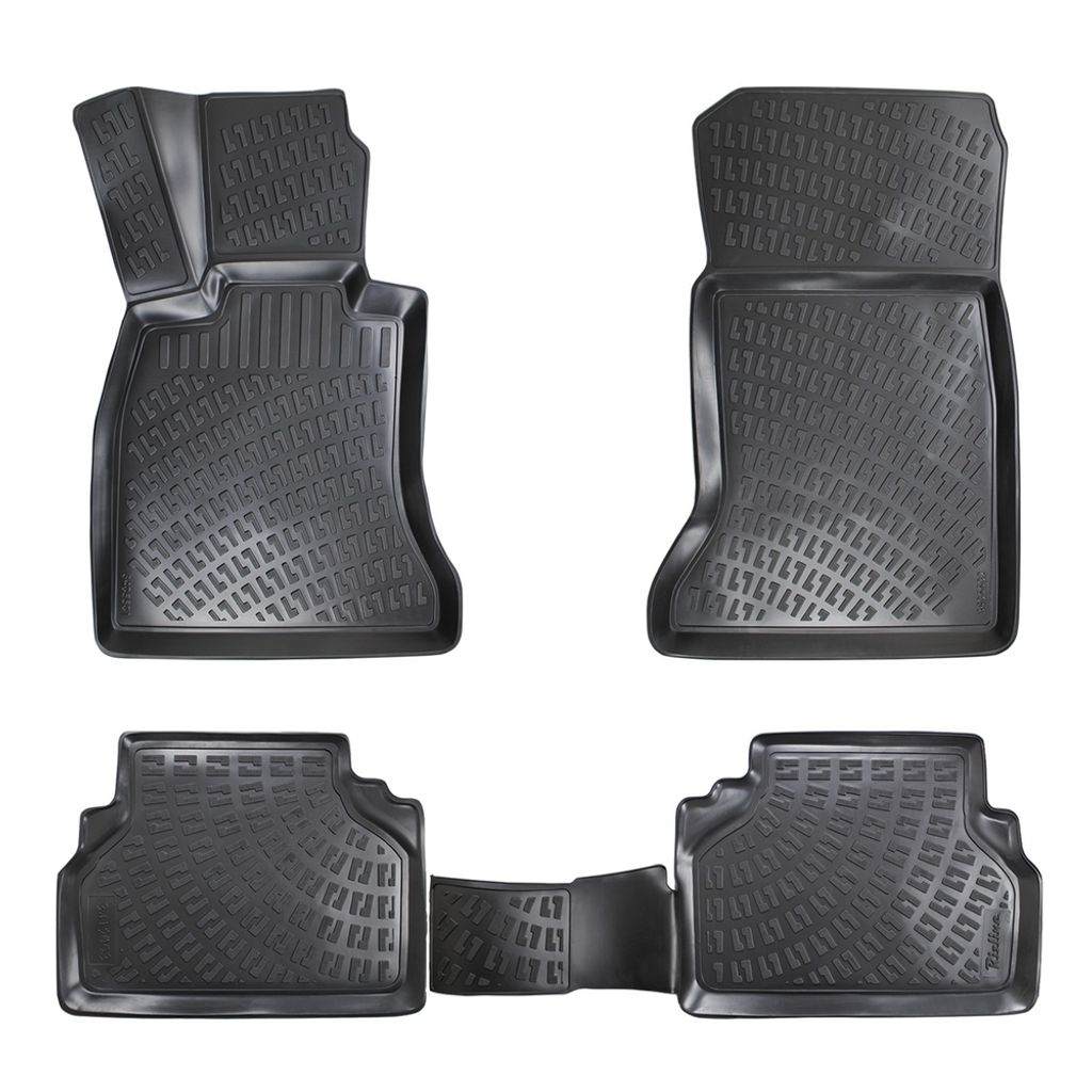 Rizline BMW 5'er E60 2004-2009 Auto Gummimatten 3D Autofußmatten