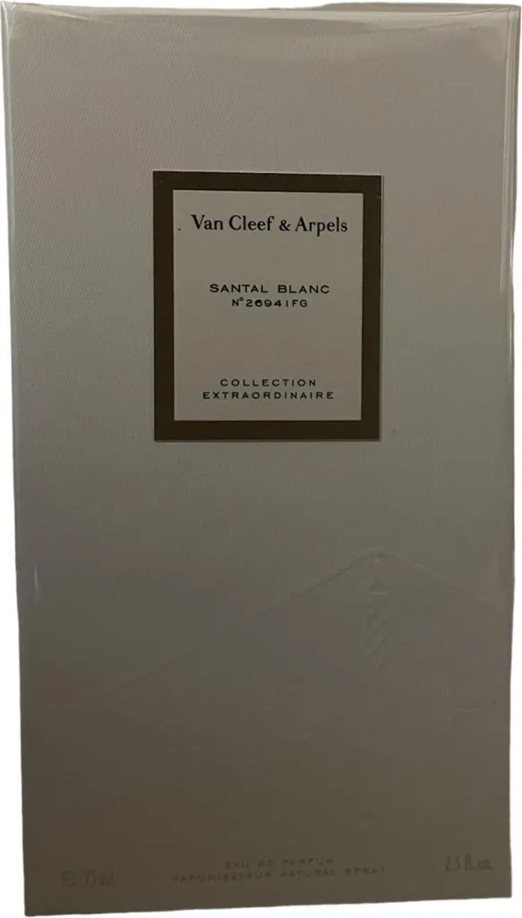 Santal Blanc Van Cleef & Arpels 75ml - Notes de bois de santal et muscs blancs