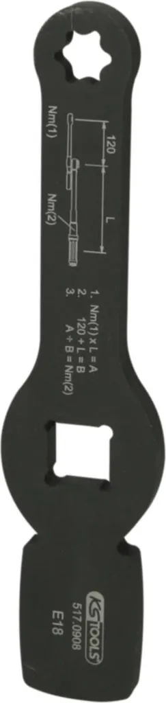Chiave Speciale E18 Torx per Pinze Freno | KS TOOLS 517.0908 3/4" - 4