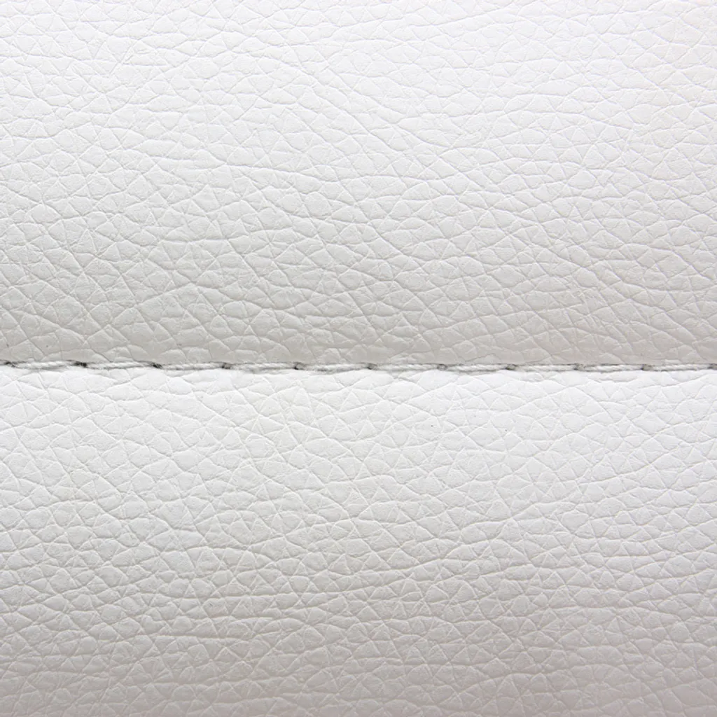 Chaise pivotante blanche Cagliari : Fauteuil de direction ergonomique - 4