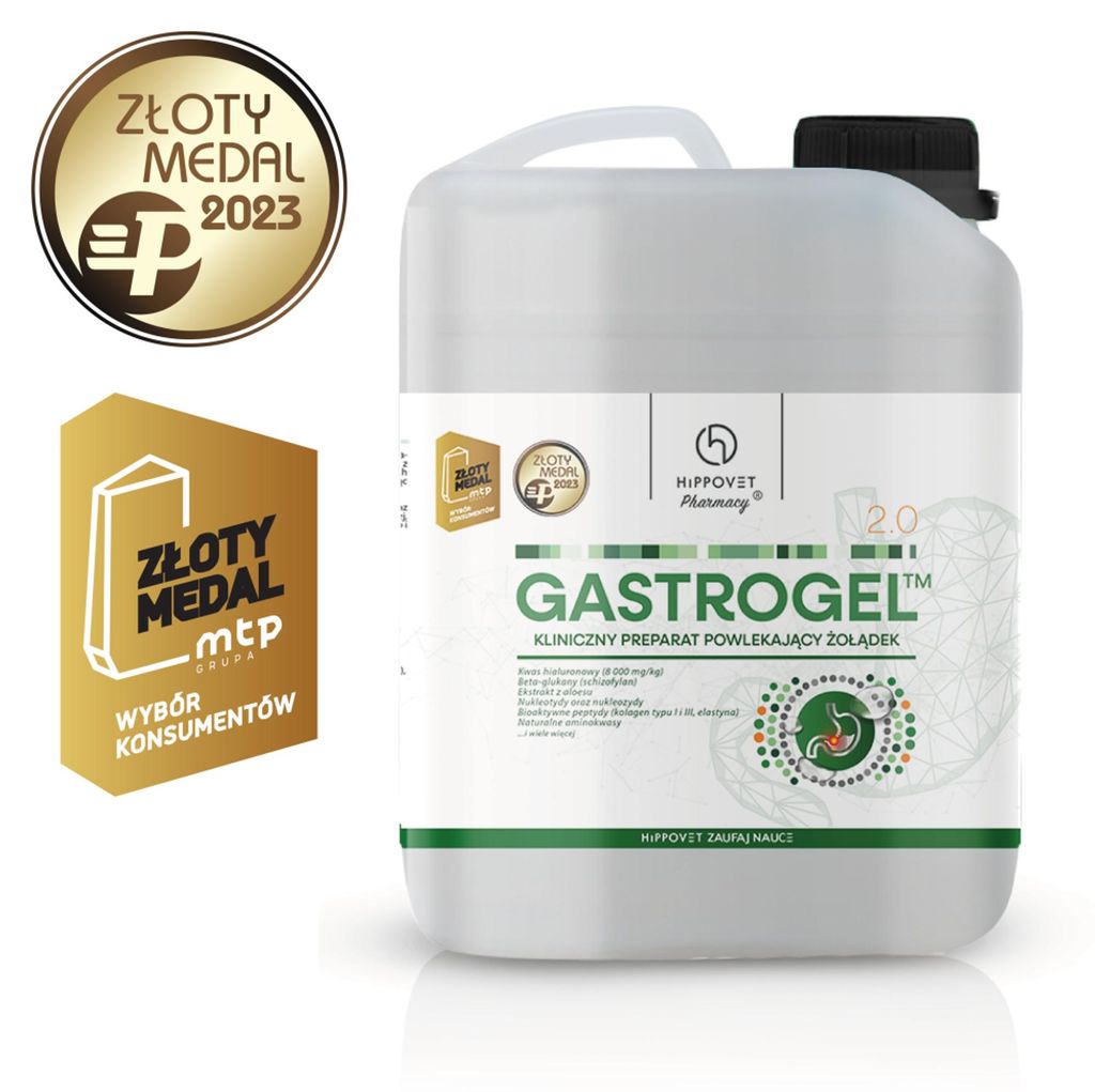 Hippovet Gastrogel 2.0 – pasza uzupełniająca w żelu dla Zdjęcie produktu 