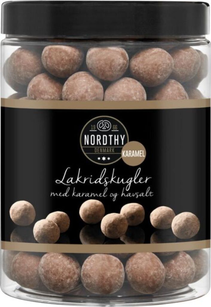 Nordthy Lakritzkugeln Salzkaramel 600g Produktbild 