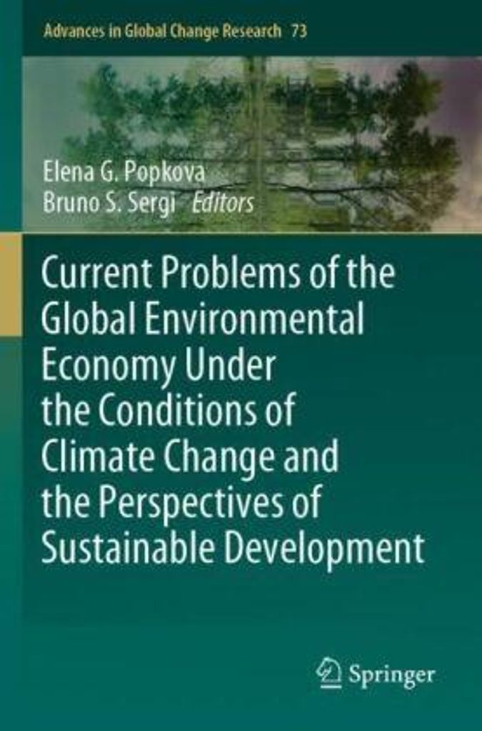Current Problems of the Global Environmental Economy Under the Conditions of Climate Change and the Perspectives of Sustainable Development