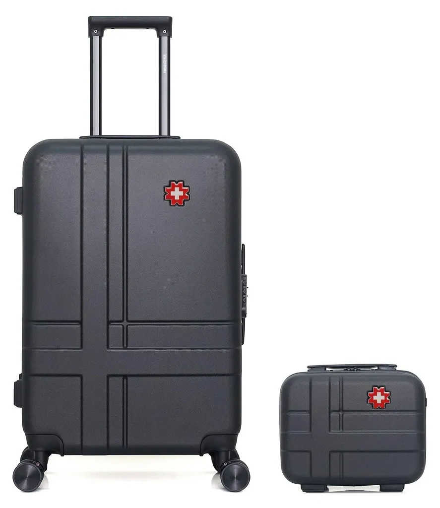 Valise Weekend 4 Roues et Vanity USTER SWISS KOPPER en ABS Robuste