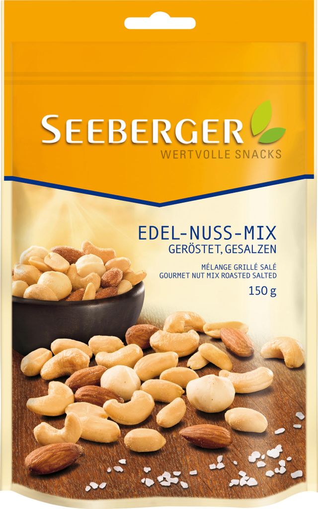 Seeberger Edel-Nuss-Mix geröstet & gesalzen 150g Produktbild 