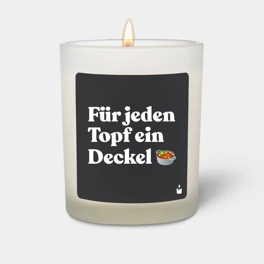 ChattyCandles Duftkerze Flowery Für jeden Topf ein Deckel