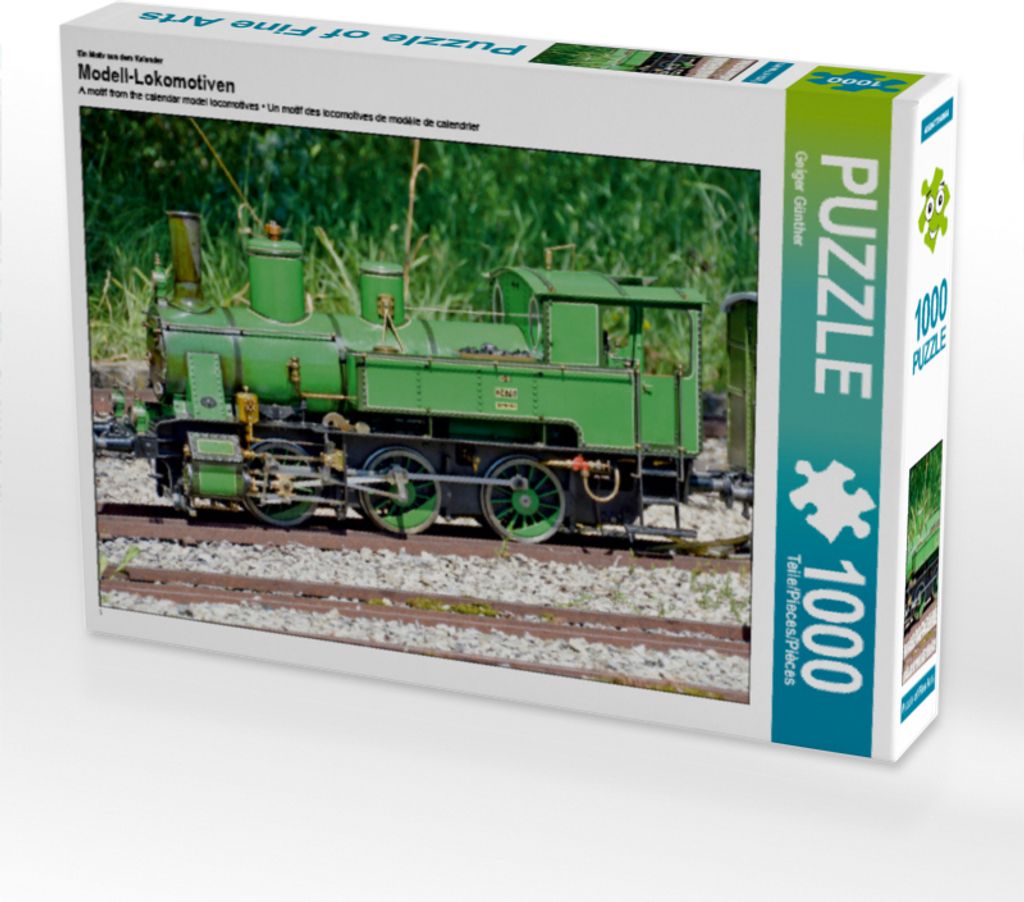 CALVENDO Puzzle Ein Motiv aus dem Kalender Modell-Lokomotiven | 1000 Teile Lege-Größe 64x48cm Foto-Puzzle für glückliche Stunden