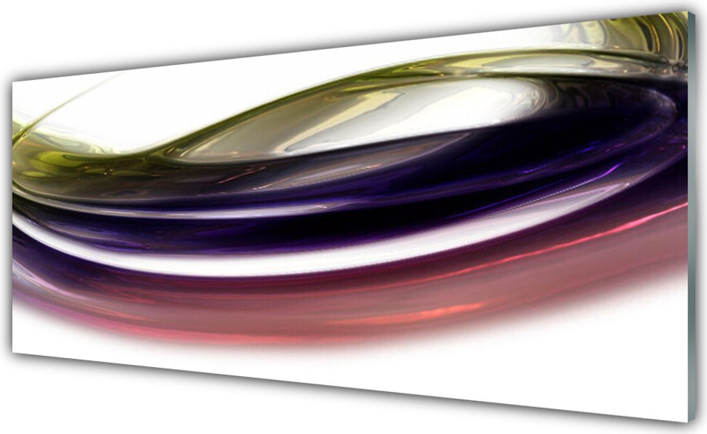 Glasbilder 125x50 Wandbild Druck auf Glas Abstrakt Kunst