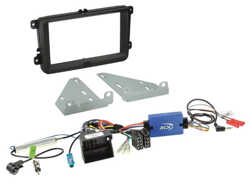 Kit Integrazione 2-DIN VW Kit 2: Mascherina, LFB e Adattatore Antenna