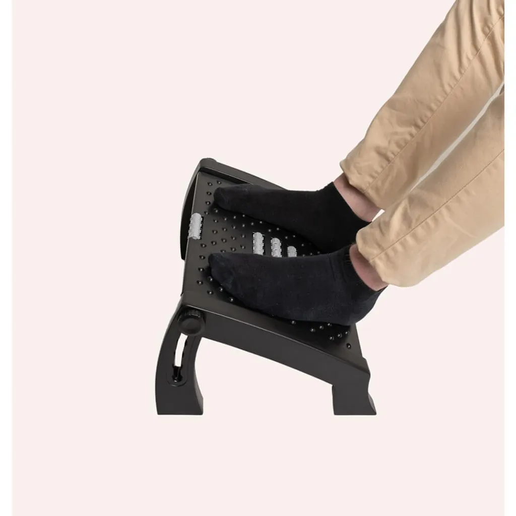 Repose-pieds POSTURE SUÉDOISE inclinable et antidérapant en acier robuste - 2