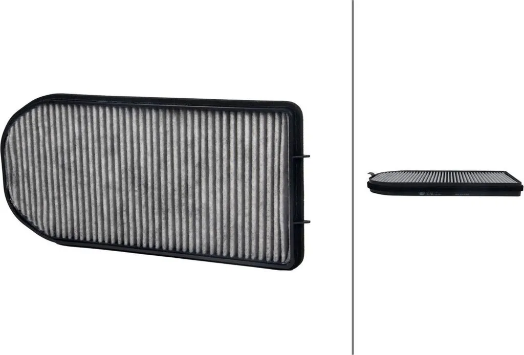 Filtre habitacle HELLA charbon actif 368x178 mm : confort BMW Série 7