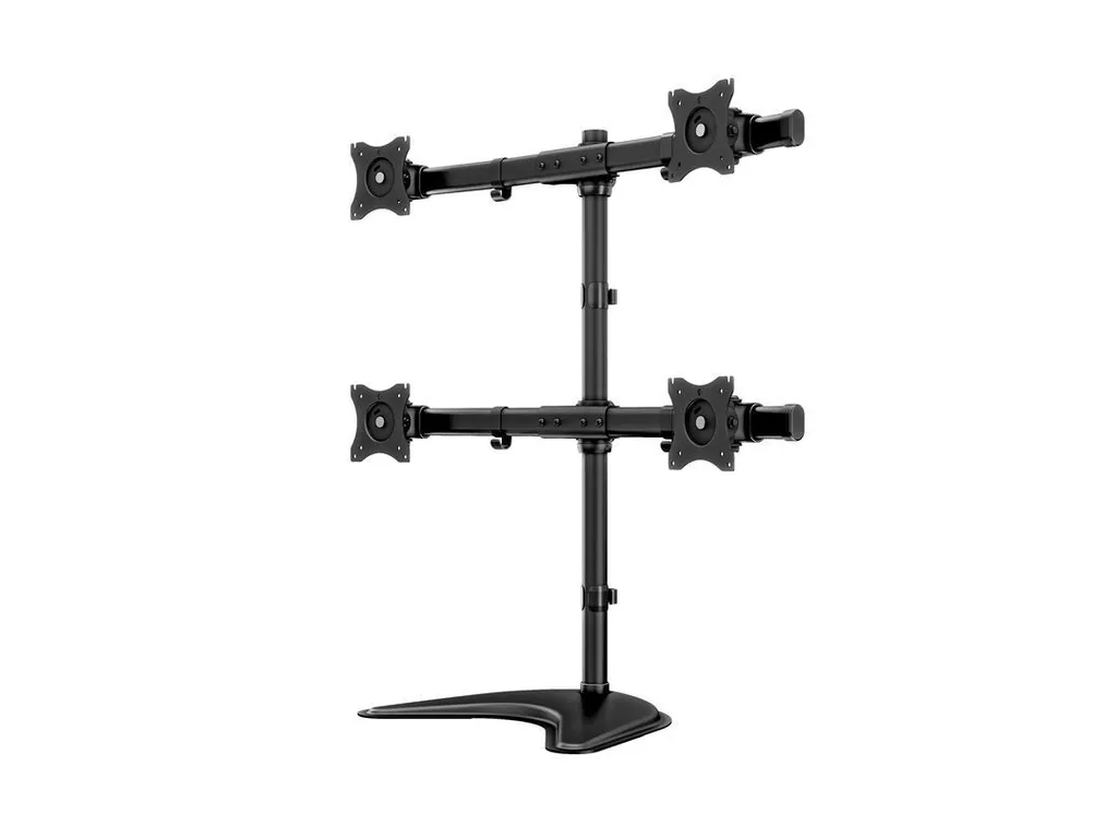 Multibrackets M Deskstand Basic Quad - Support de Bureau pour 4 Écrans - 5
