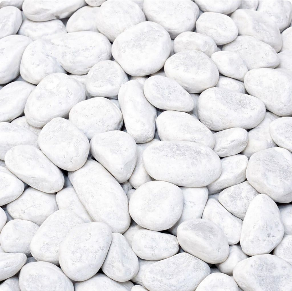 Marmorkies Carrara weiß 15–25 mm 10 kg Zierkies Naturstein für Garten Wege Einfahrten Beete Spritzschutz frostsicher dekorativ pflegeleicht hel...