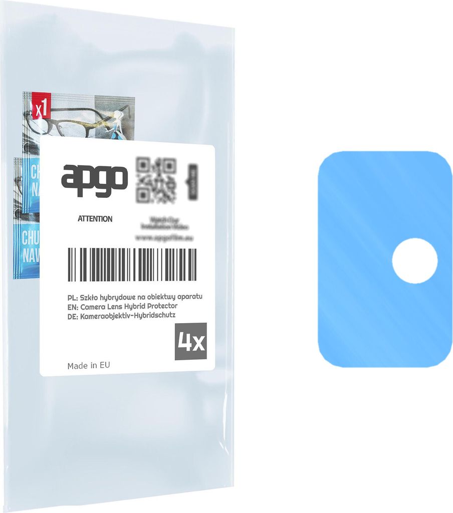 apgo 4 Stück Linsenschutz Kamera Schutzglas für Xiaomi Redmi Note 11 4G Kameraschutz, 9H Kameraobjektiv Camera Lens Protector