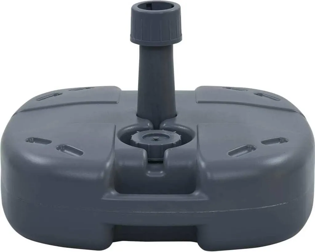 Maison Exclusive - Supporto portatile per ombrellone Grigio Sabbia/Acqua