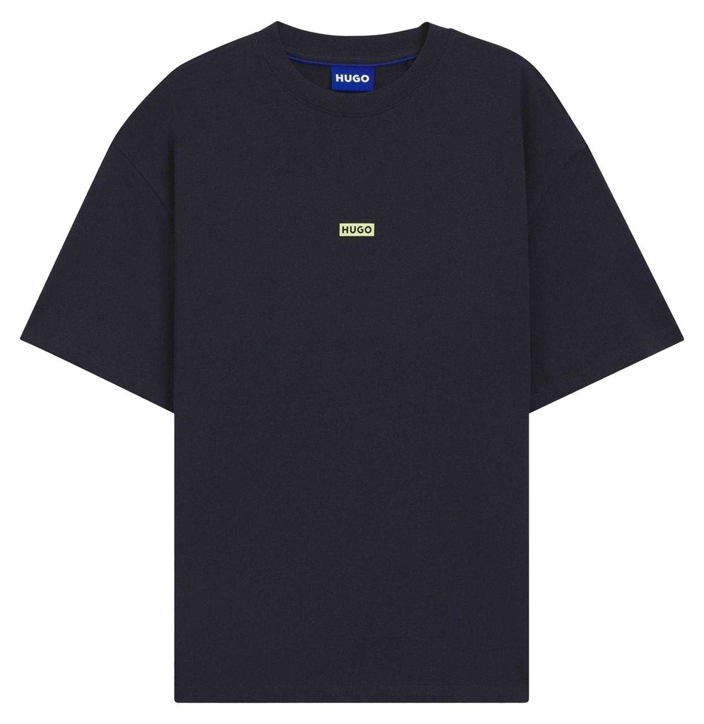 Hugo Boss - "Nalono" T-Shirt für Herren, Baumwolle GT16169 (M) (Dunkles Marineblau)