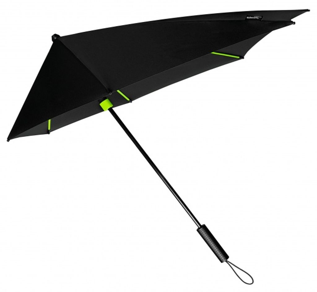 IMPLIVA ST-12, Regenschirm, andere, Schwarz, Grün, Fiberglas, Polyester, Karbonfaser