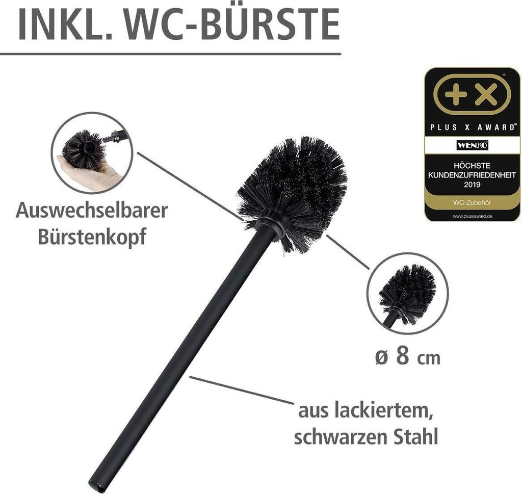 Zestaw toaletowy Rivalta Black 23708100 Zdjęcie produktu 20