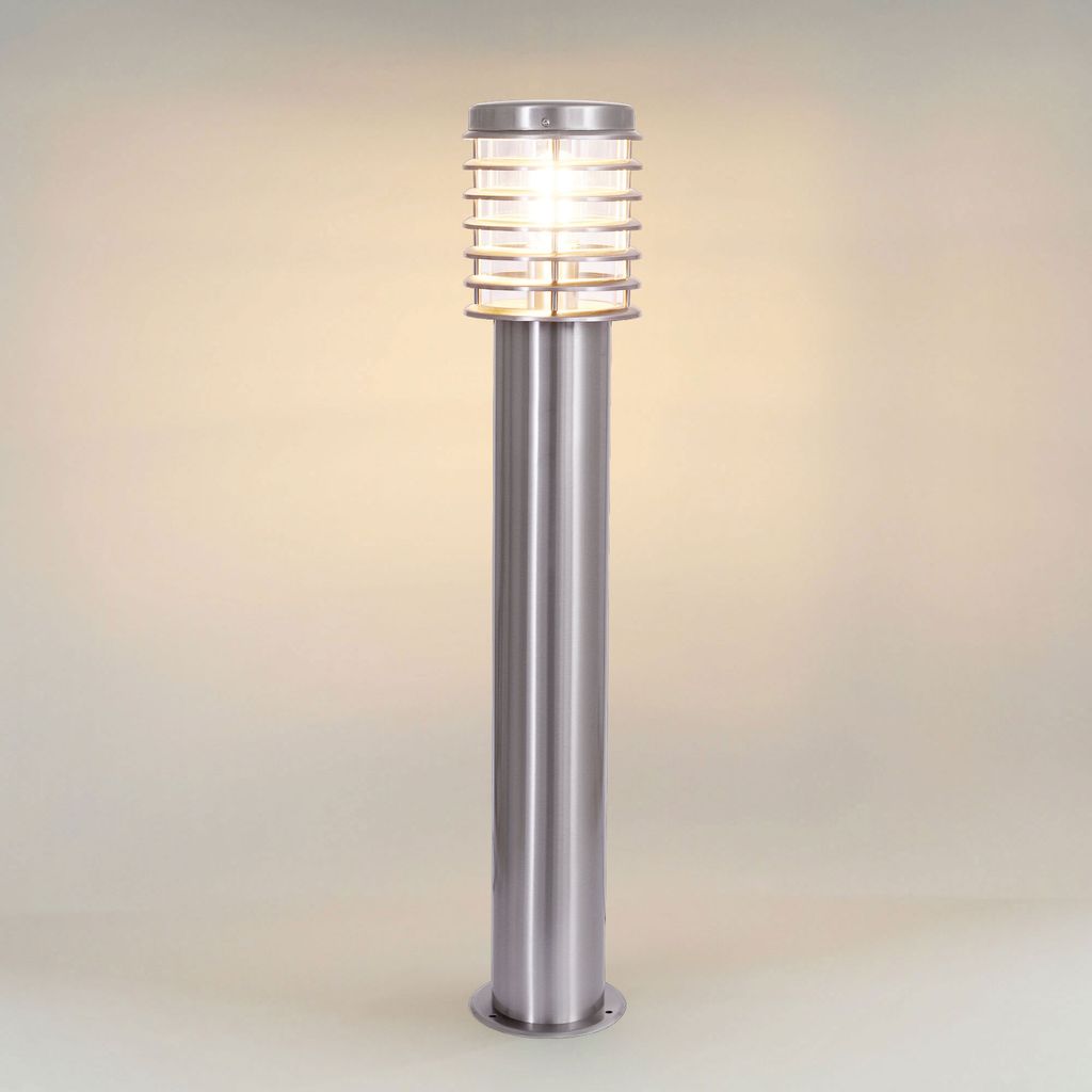 Elegante Außenillumination: Standleuchte 252D aus Edelstahl 80cm