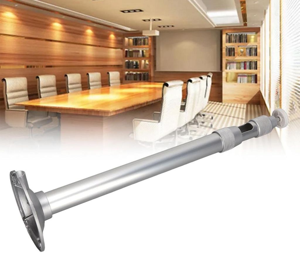 Projektor Deckenhalterung, 360° Verstellbar, Universelle Deckenhalterung aus Aluminiumlegierung mit 1/4 Zoll Gewinde für Max. 5 Kg Projektor, 30-...