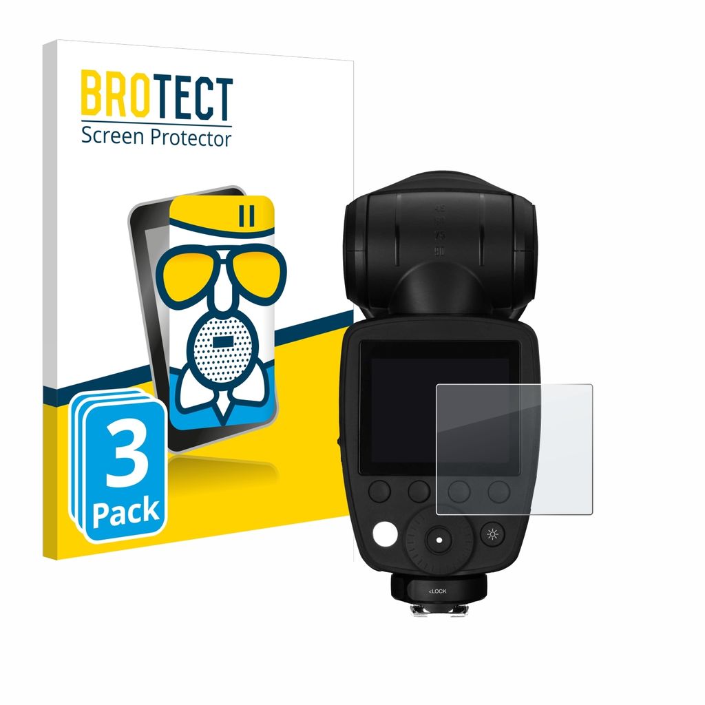 3x BROTECT Entspiegelungs Schutzglas für Profoto A10 Schutzfolie Panzer Folie Glas Display Schutz matt