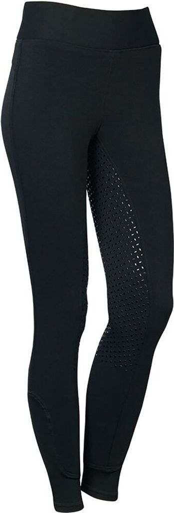 Harrys Horse Kinder und Damen Winter Reitleggings schwarz Equi Tights , Größe:152