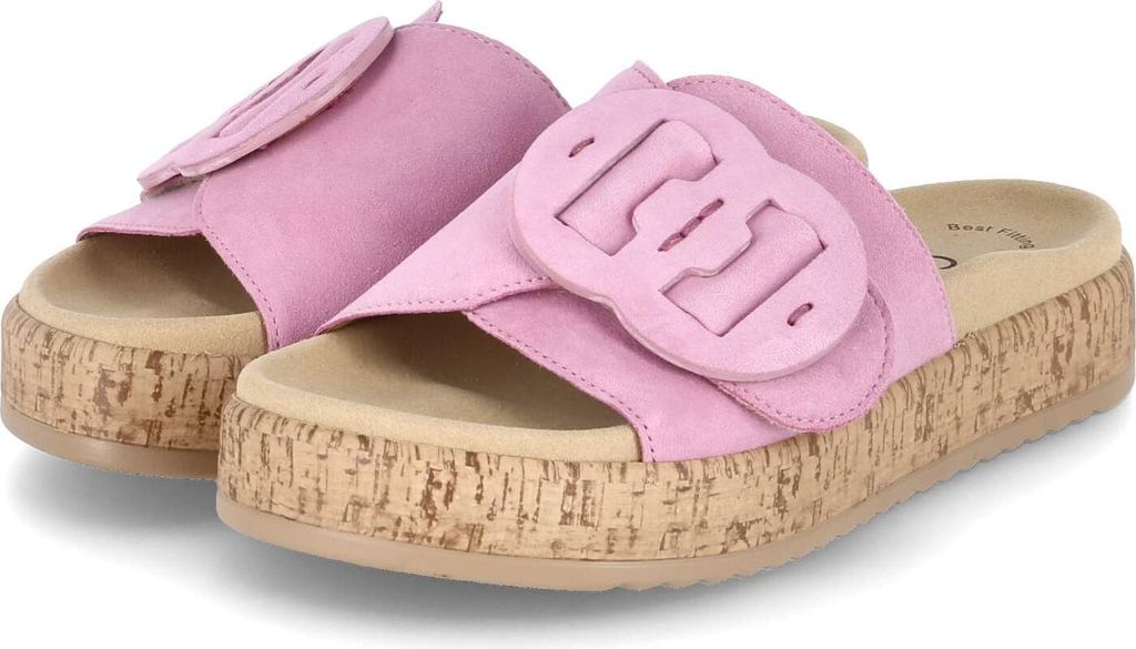 Gabor Damen Pantoletten Rosa Rauleder Größe: 37