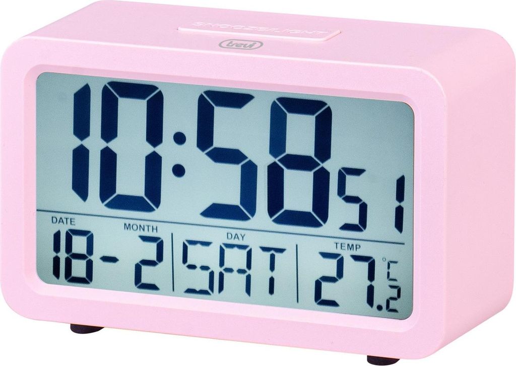 Trevi SLD 3P60 Digitaler Wecker Pink