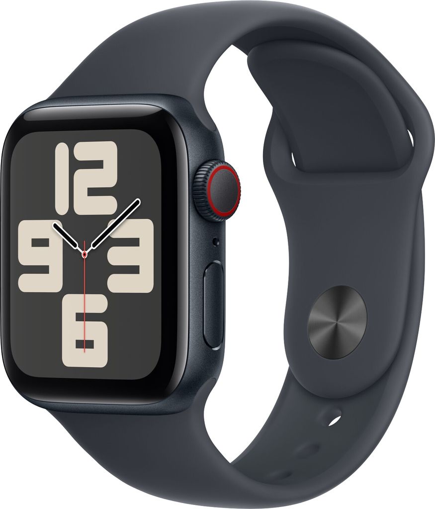 A product shot of a smartwatch.