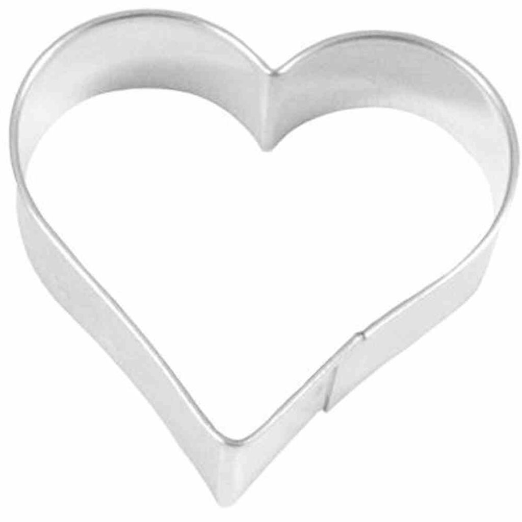 Birkmann Ausstechform Herz, Ausstecher, Plätzchenform, Keks, Plätzchen, Edelstahl, 6.5 cm, 195073