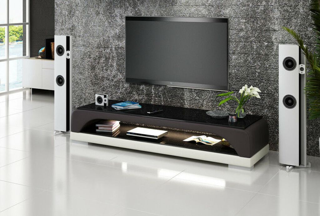 rtv Sideboard leder Designer Tisch Lowboard Fernseh tv - hifi Tische Kommode neu