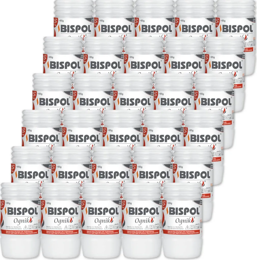 Stock 30 Ricariche Candele Bispol WP0 36 Ore - Prezzo Ingrosso Online