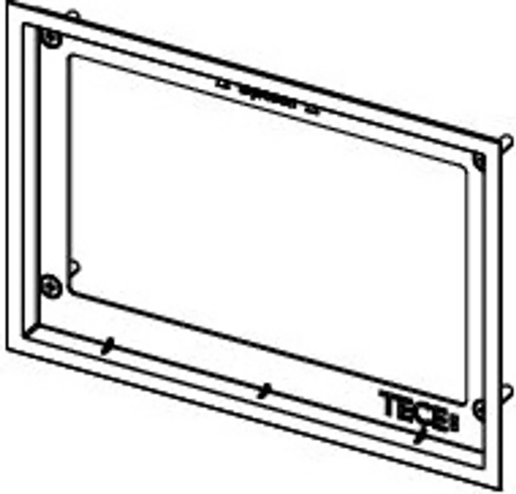 Cornice TECE WC Metallo Cromo Lucido - Design Elegante per Bagno - 5